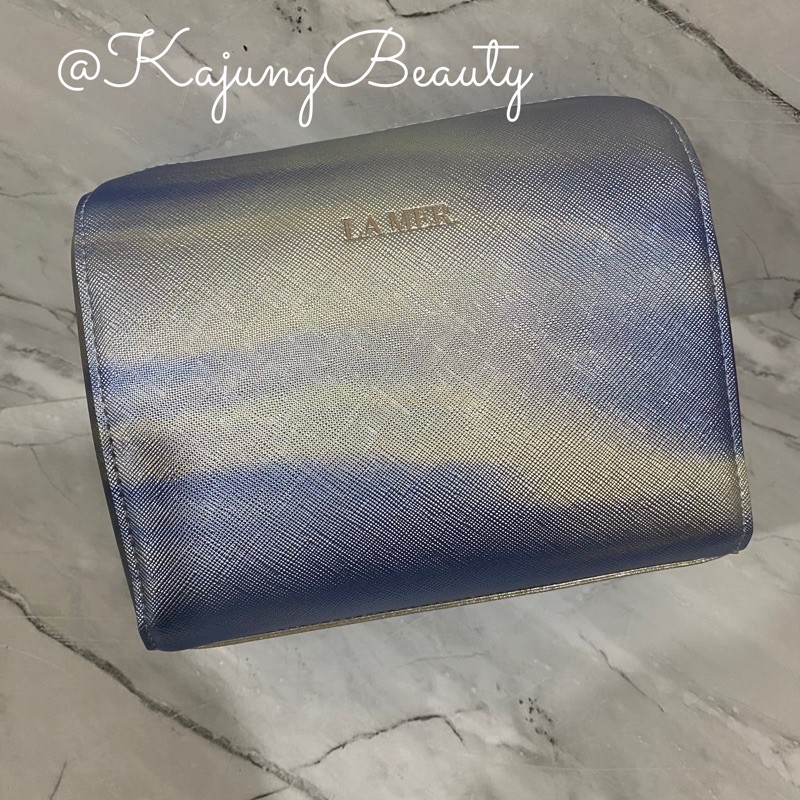 lamer la mer pouch kosmetik cosmetic skincare pouch bag with box