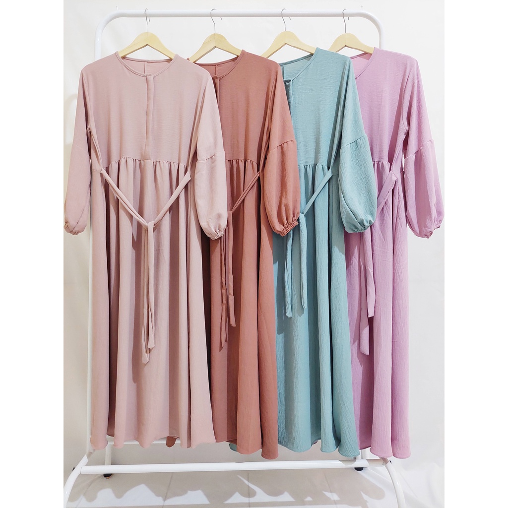 DRESS WANITA/GAMIS WANITA/DRESS MUSLIM/DRESS CRINKLE/GAMIS PESTA/DRESS PESTA/DRESS BUSUI