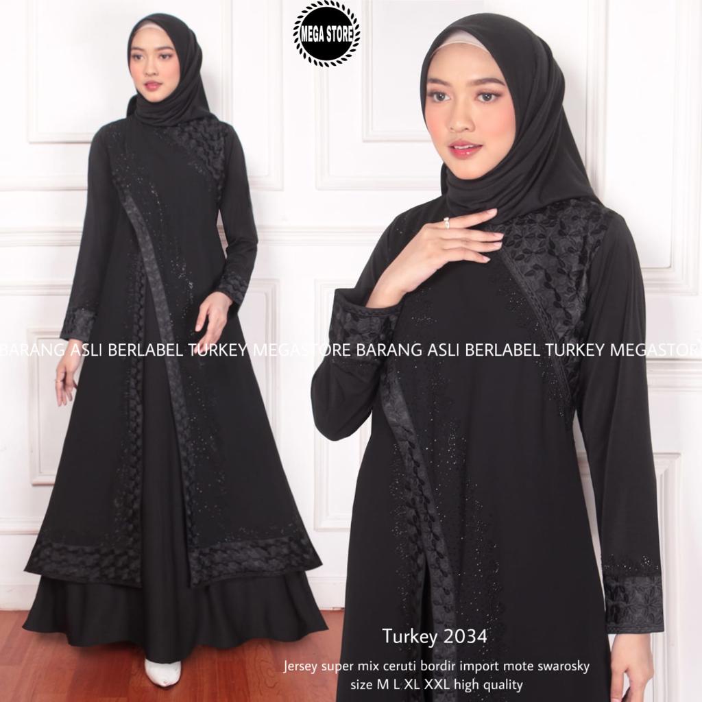 ABAYA TURKEY ARAB// ORI MEGASTORE// JUMBO// TURKEY 2034