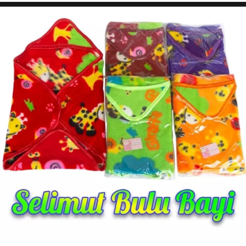 selimut bayi bulu halus