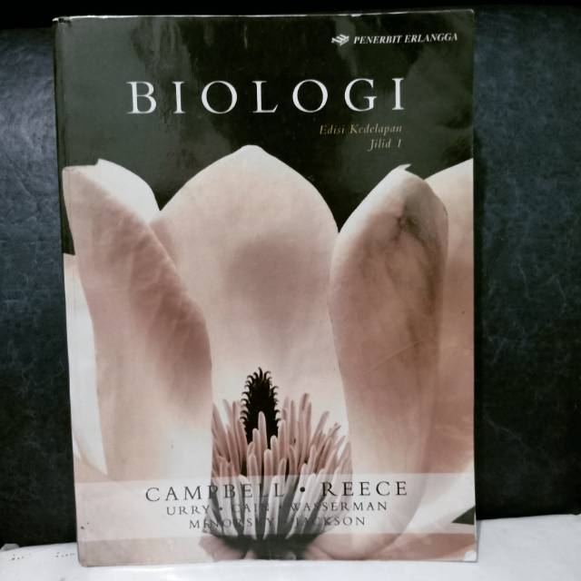 BEKAS Buku Erlangga Biologi Campbell ORIGINAL Edisi Kedelapan Jilid 1