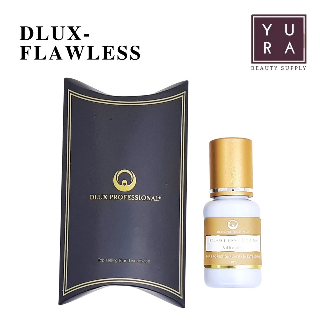 DLUX FLAWLESS ULTRA+ Glue 5ml dan 10ml Lem Eyelash Extension