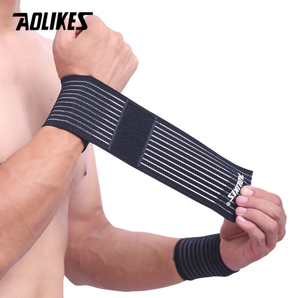 AOLIKES 1537 Support Wrist Wrap / Wrist Support / Wristband - Deker Pelindung Pergelangan Tangan