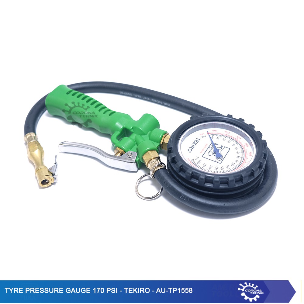 AU-TP1558 Tyre Pressure Gauge 170 Psi - Tekiro