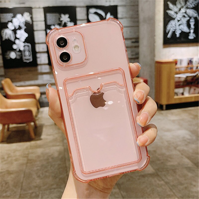 IPHONE Bening Dompet case Cover case Penutup Casing Untuk Iphone11 12 13 14 Pro MAX Plus X XS MAX Xr 78 Plus SE 2020