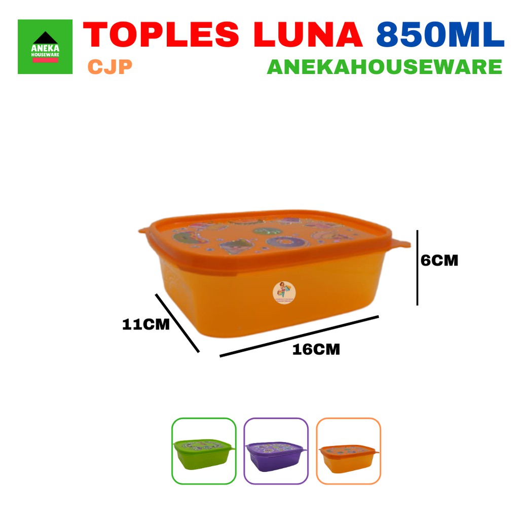 Kimberlyonshop Toples / Sealware Luna / Toples Plastik 850ml CJP