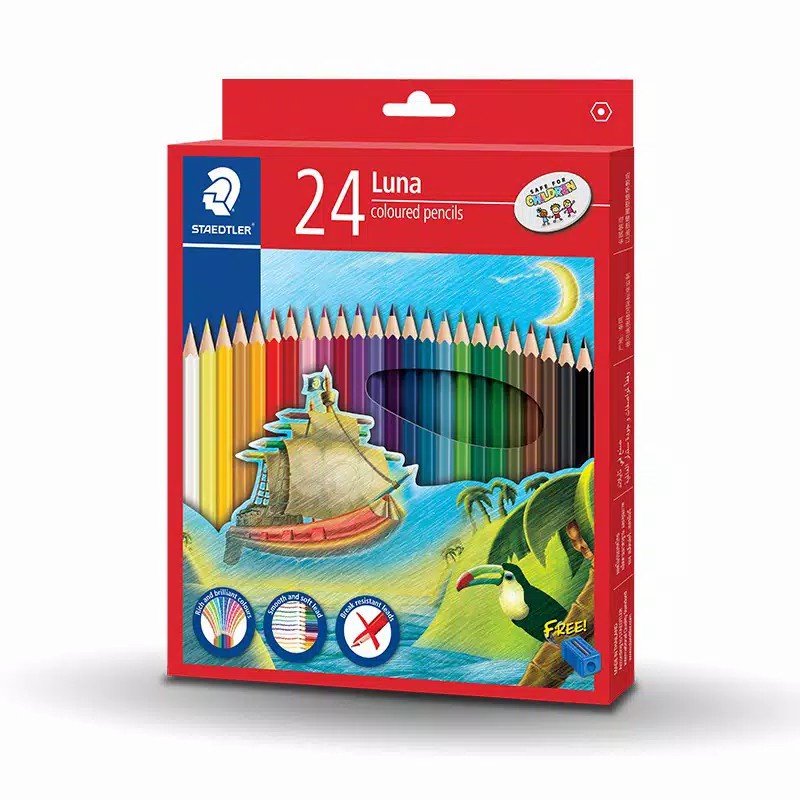 

Pensil Warna Staedtler Luna 24 Warna / Coloured Pencil