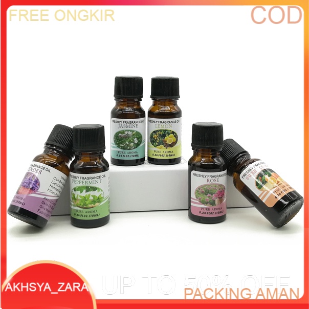 Essential Oil Aromatherapy Aromaterapi Difusser Diffuser 6 in 1 10ml