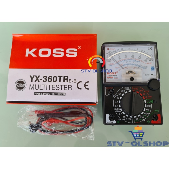 Multitester / Tester Analog Koss YX-360 TR