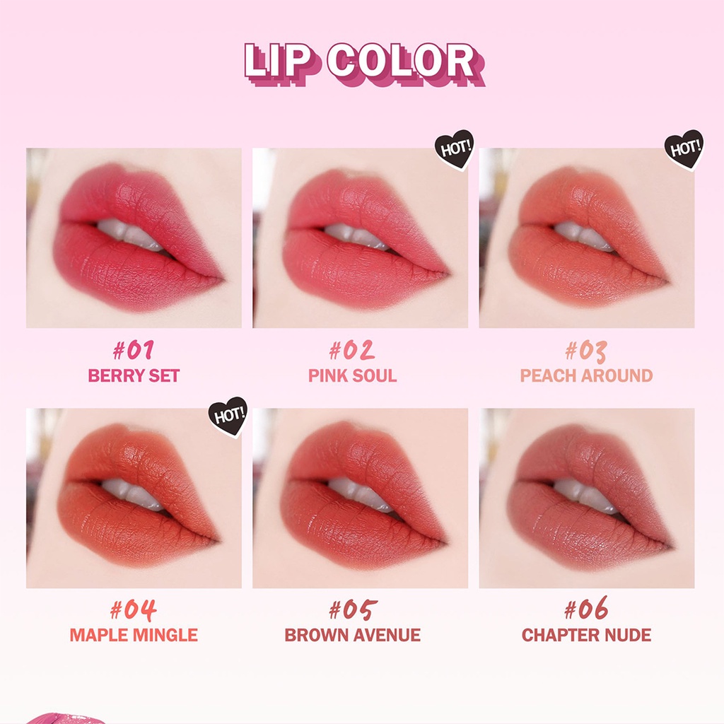 ❤ BELIA ❤ BNB Barenbliss Berry Makes Comfort Lip Matte | Lip Cream | Lip Velvet | Lipstick | BPOM