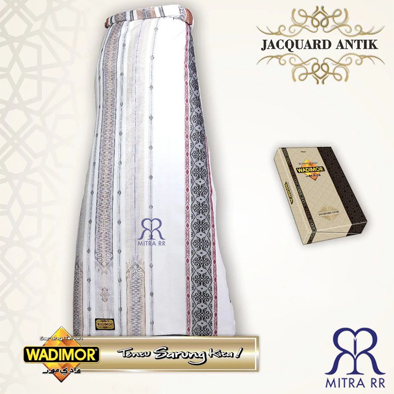 Sarung Wadimor Jacquard Antik Sarung Jacquard Dewasa Satuan/ Grosir