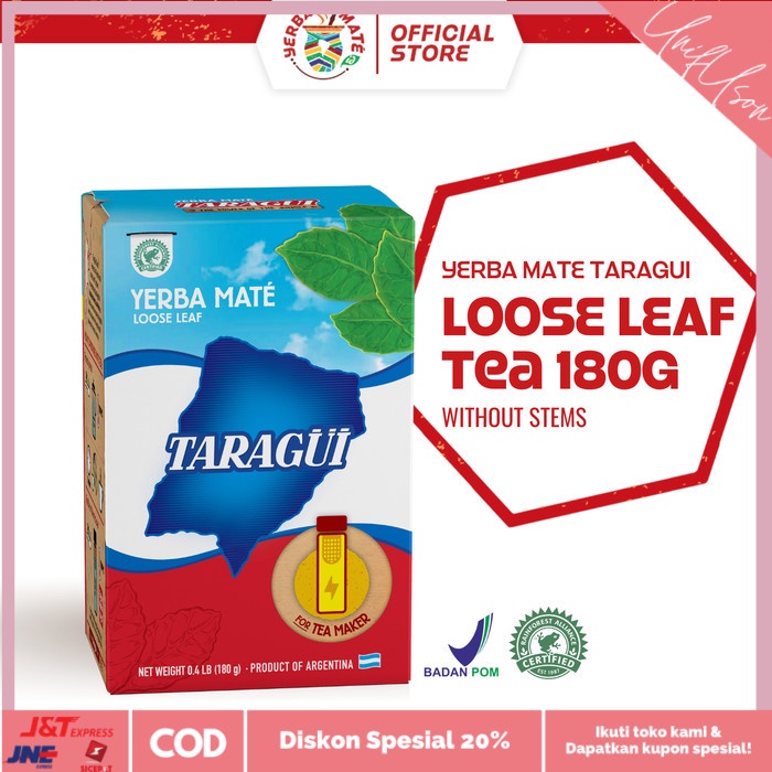 

⭐COD⭐ Taragui Yerba Mate Tea Maker 180g | Teh Botanikal Argentina