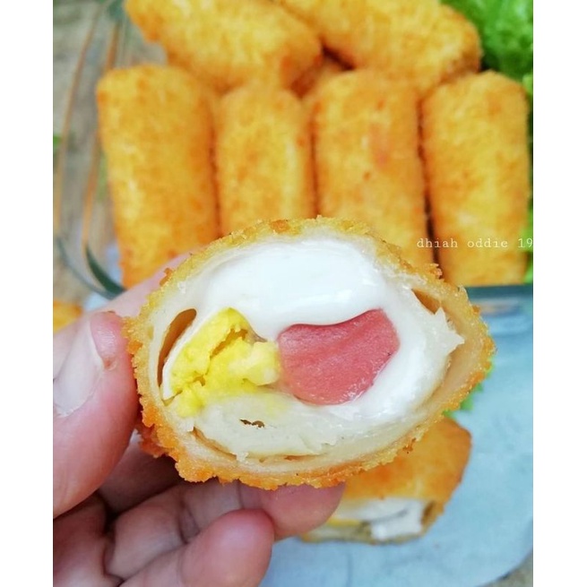 Jual Risoles Mayonaise Risol Mayo Frozen Risol Telur Sosis Risoles Sosis Telur Beki Frozen Beku Indonesia Shopee Indonesia