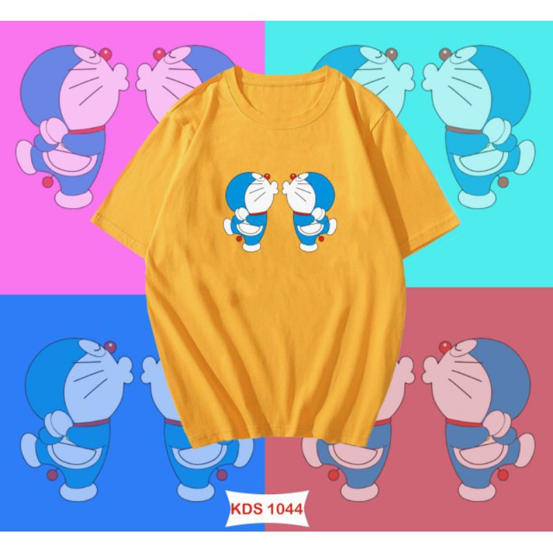 T-SHIRT / TUMBLR TEE DORAEMON KISS /UNISEX COTTON 30S PREMIUM