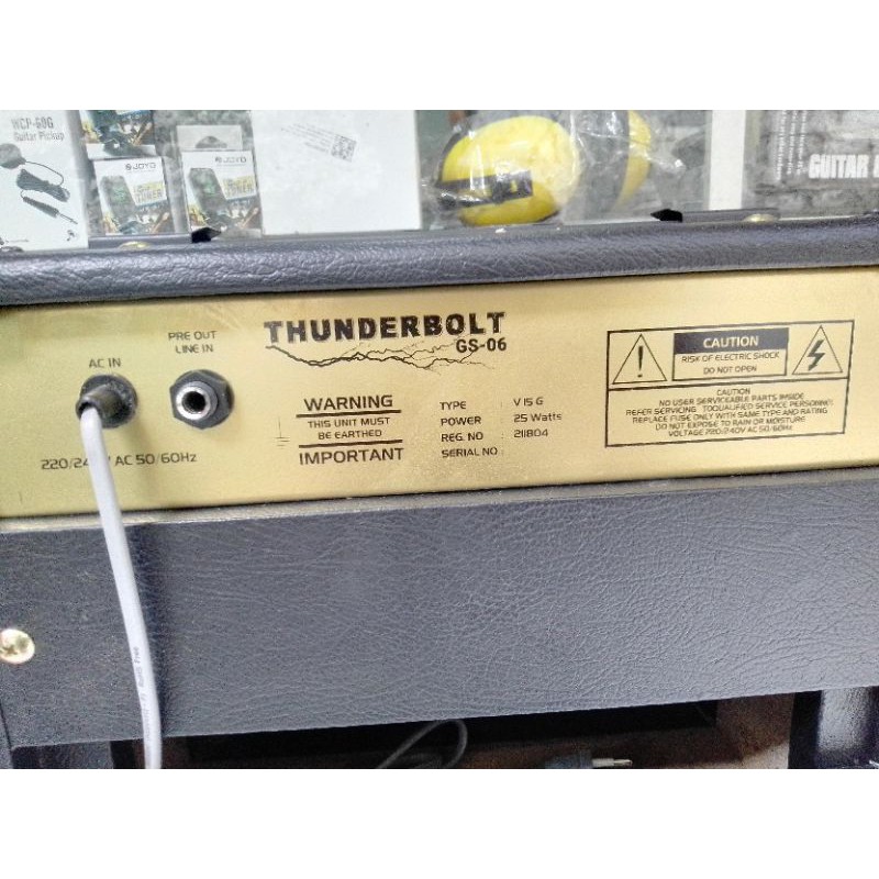 Ampli Speaker Gitar Akustik/Elektrik Thunderbolt GS-06