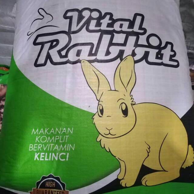 Makanan Kelinci Citra 25Kg - Citrafeed Vital Rabbit Makanan Kelinci 1 Karung 25Kg