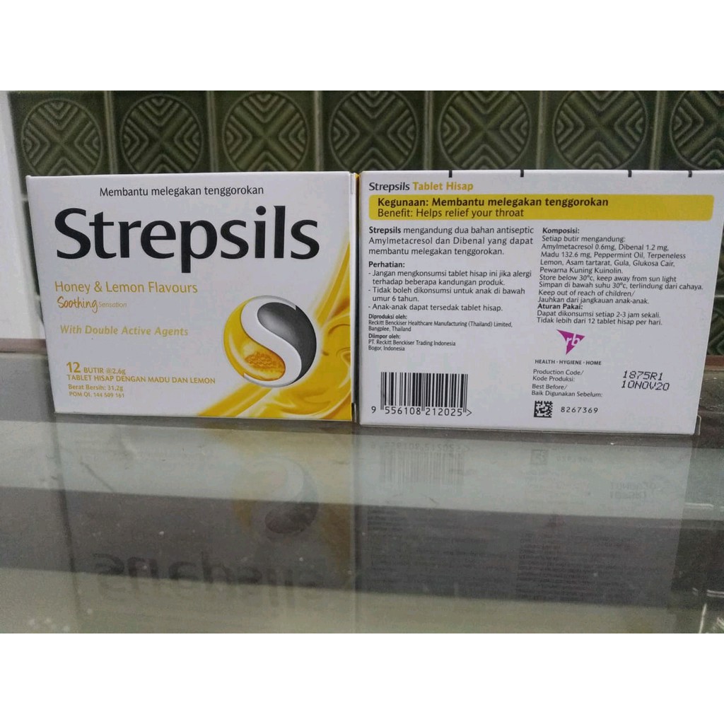 Strepsils Permen Untuk Tenggorokan Semua Rasa