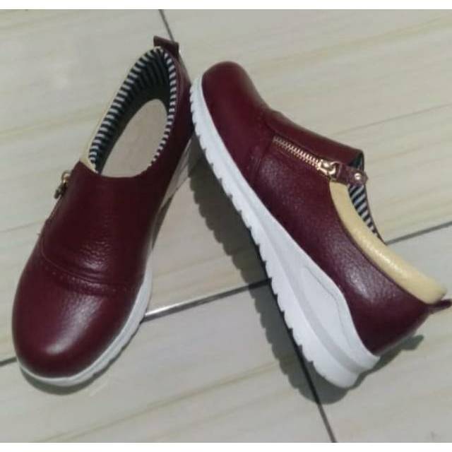 sepatu kulit asli garut