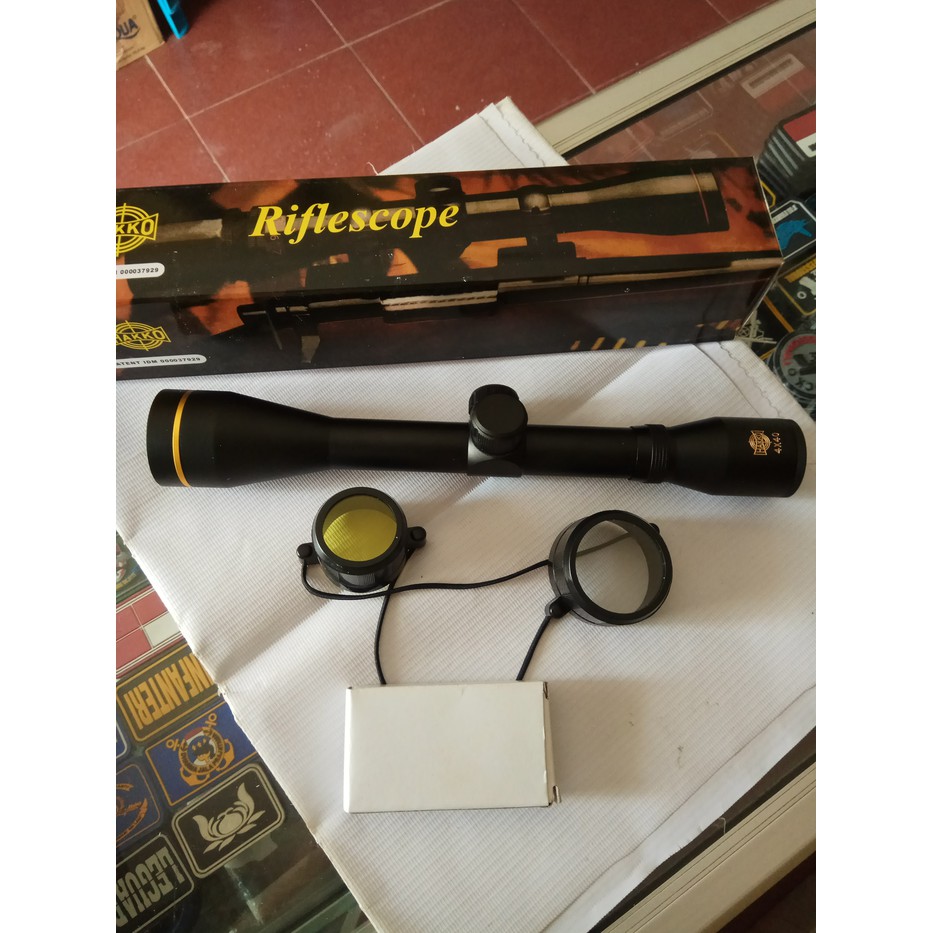 TELESCOPE HAKKO RING GOLD LM G-19 4X40