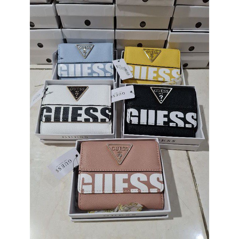 dompet lipat guess gs narita mini new 2021