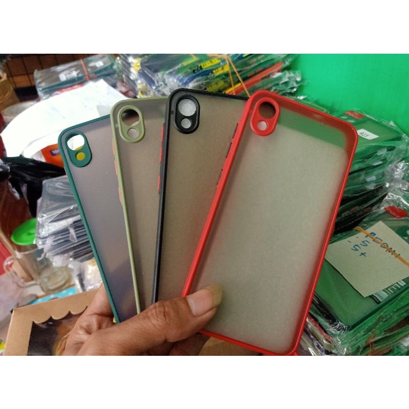 MY CHOICE Asus ZenFone Live L1 ZA550KL X00RD 2018 - SILIKON FUZE CASING CASE DOVE DOFF HARD SOFT Bum