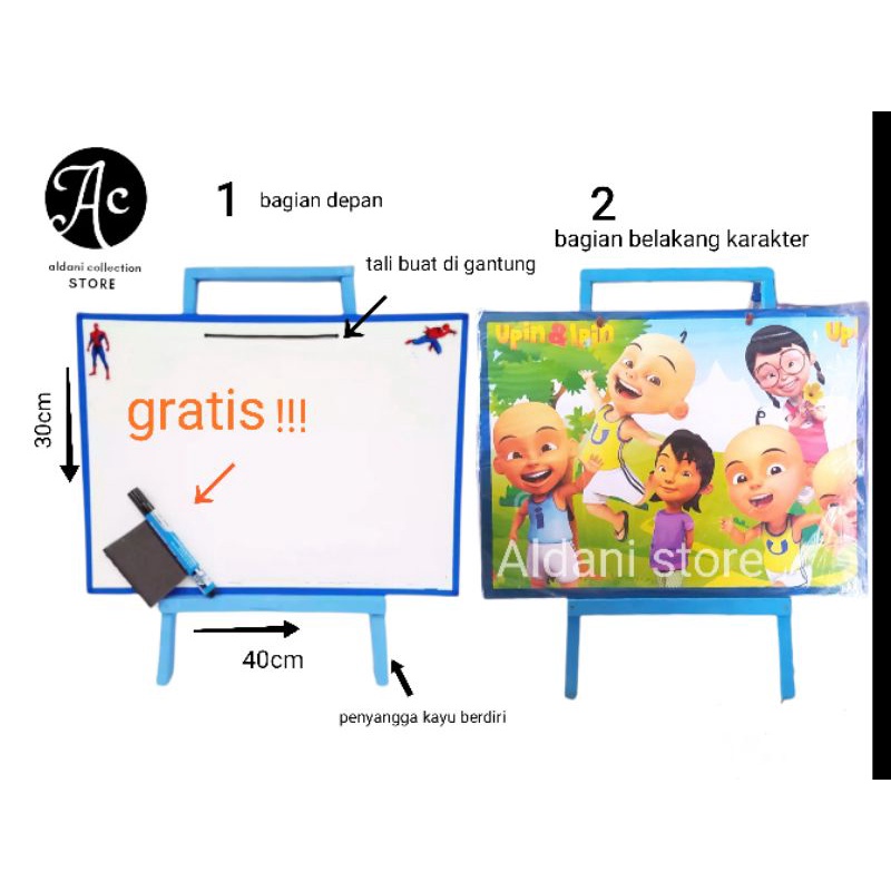 

Papan tulis dengan penyangga kayu White board karakter anak Papan tulis dengan penyangga kayu