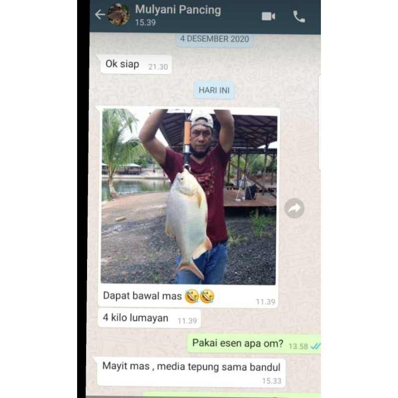 Esen Mayit Mancing Ikan Bawal