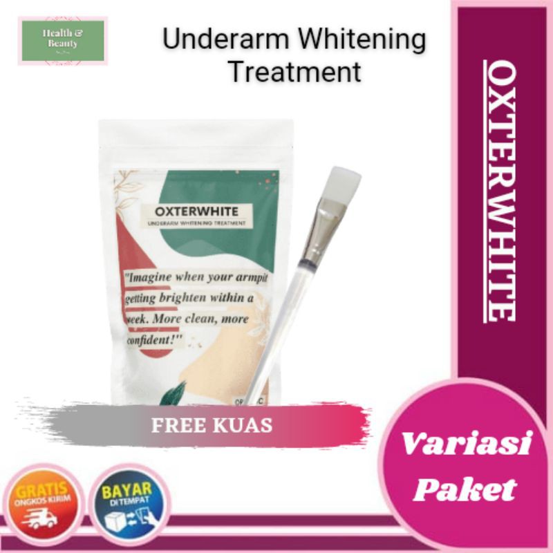 PROMO MURAH  - OXTERWHITE ~ Serum Pemutih Ketiak Selangkangan dan Bekas Luka
