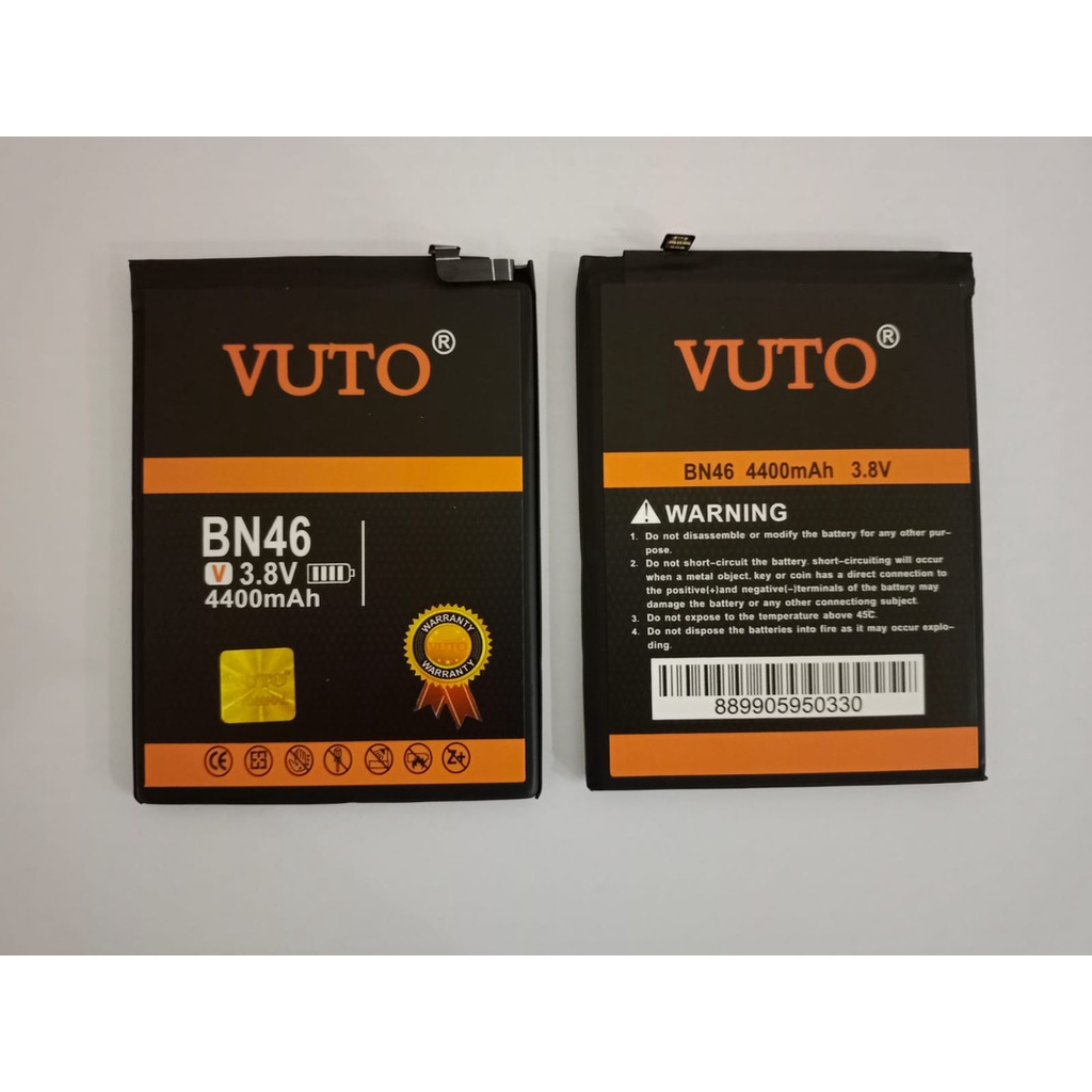 Battery Batere Batre Baterai Double Power Vuto Xiaomi Redmi 7 Redmi Note 8 BN46