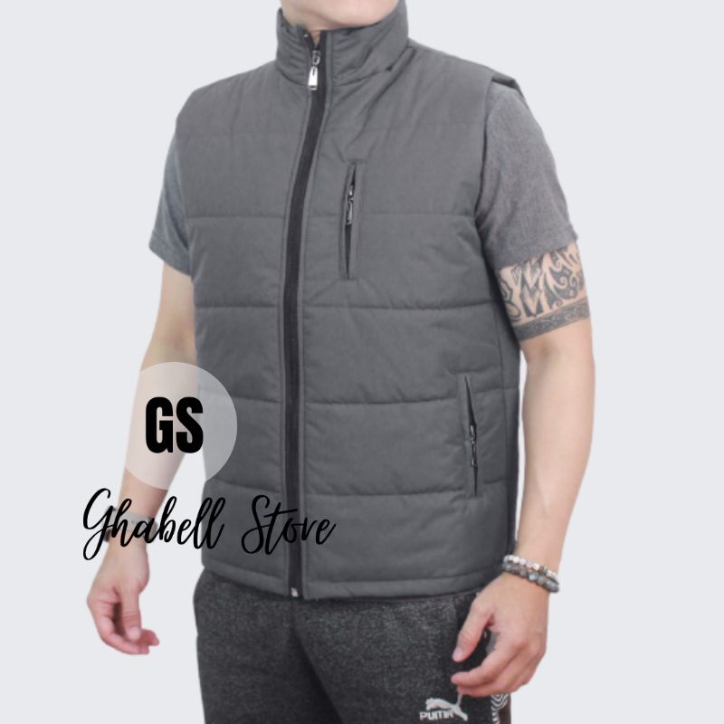 GHABELLSTORE JAKET ROMPI PARASUT PRIA VEST MOTOR COWOK ANEKA WARNA