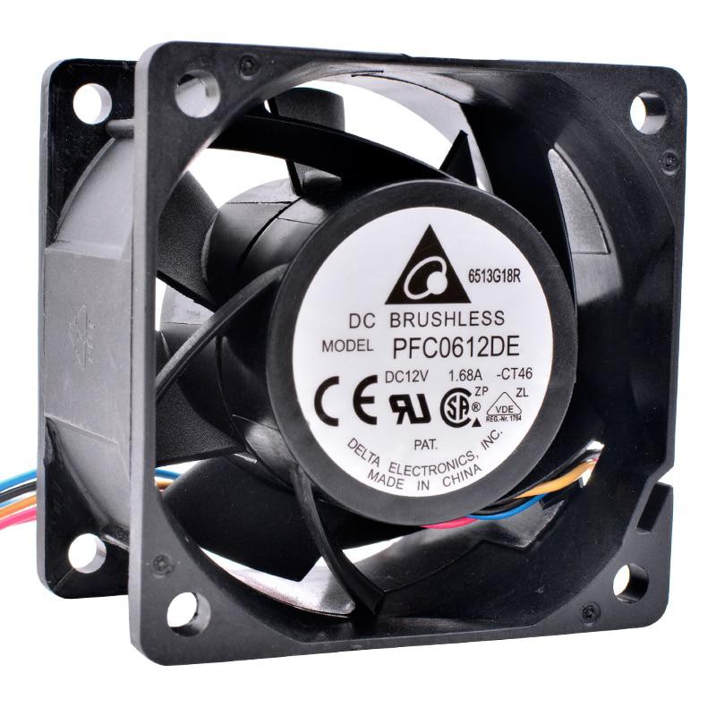 FAN 6CM DELTA PFC0612DE YW880 DC.12V 1.68A 4PIN ORI