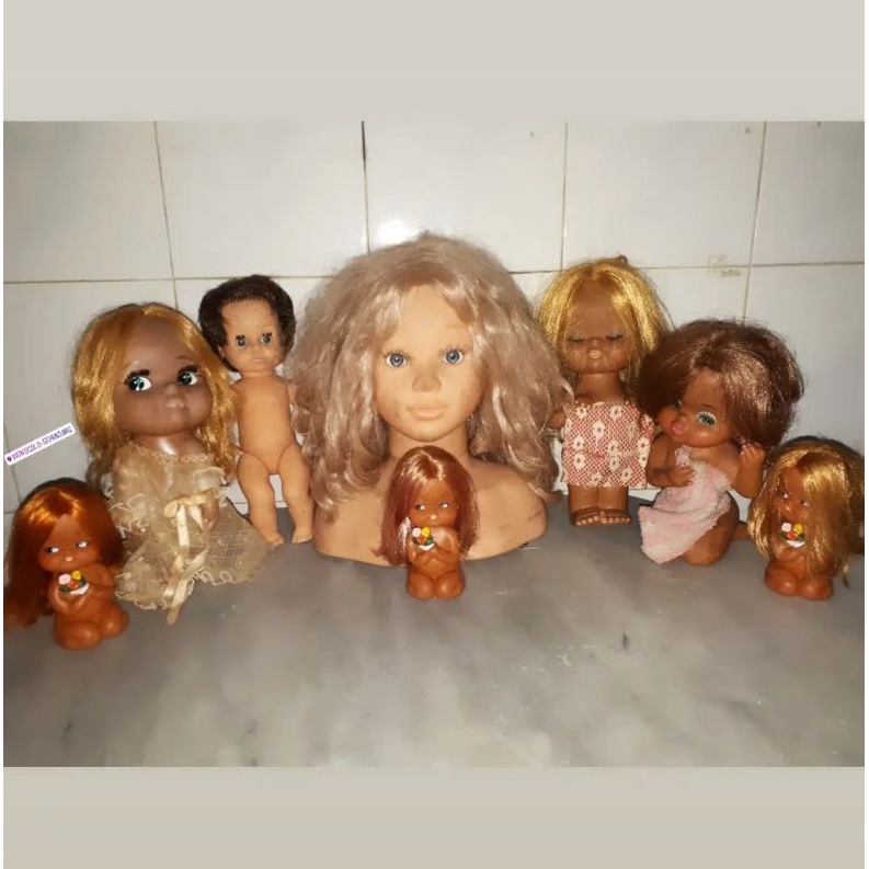 #boneka karet #lama hiasan #lawas jadul #vintage pajangan