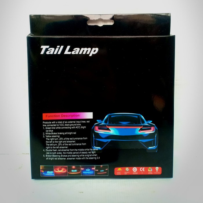 Lampu LED Bagasi Mobil 12 Volt 120 CM / LED Tail Trunk RGB