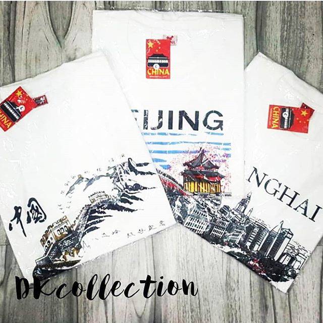 Oleh oleh China SOUVENIR kaos cina kaos china kaos beijing kaos shanghai