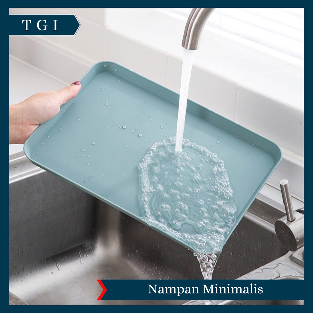 TGI - NAMPAN SAJI BESAR BAKI SAJI MAKANAN DAN MINUMAN / NAMPAN PREMIUM / NAMPAN MAKANAN PLASTIK / FOOD TRAY /  SERVING TRAY