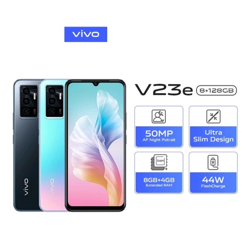 Vivo V23e RAM&ROM8GB+128GB Fast Charging 44W (11V/4A)