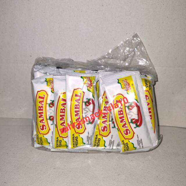 Saos sachet murah Sambal Prima 9gr isi 25pcs