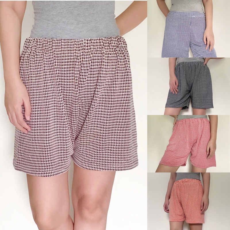 Celana wanita motif tartan / celana wanita kotak kotak