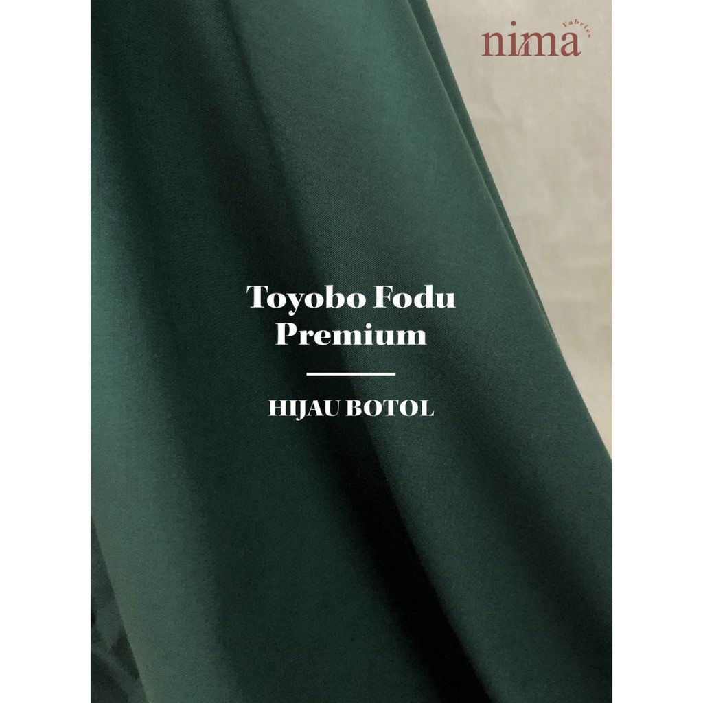 1 meter Kain TOYOBO FODU Original PREMIUM/ Katun Toyobo FODU