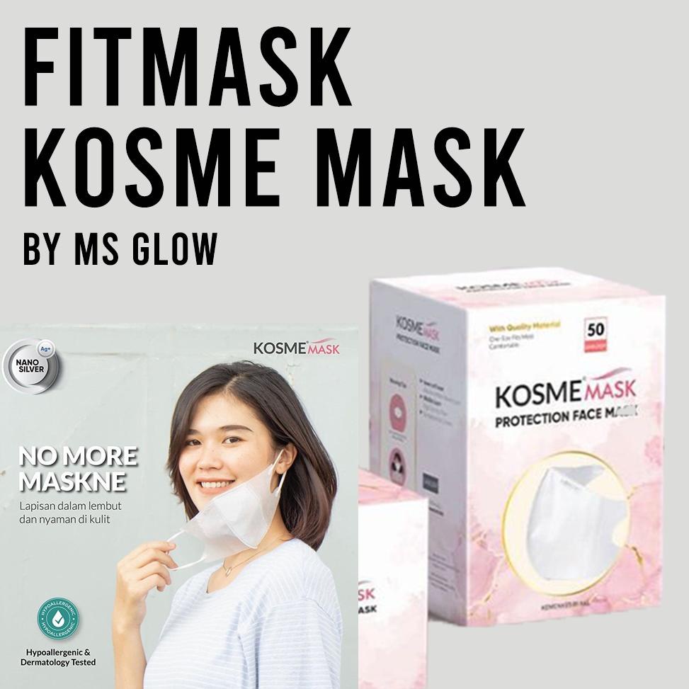 MASKER DUCKBILL 3PLY MS GLOW KOSMEMASK/ KOSME FIT MASK