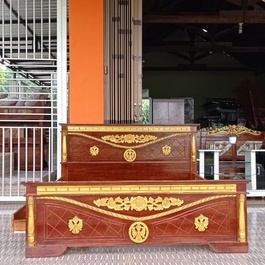 DIPAN KAYU/DIVAN KAYU JATI UKURAN 180X200/UKIR LACI SAMPING - MITRA MEBEL