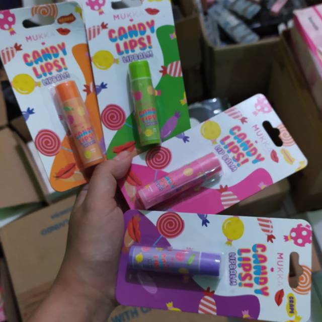 Lip balm Mukka atau candy lips mukka