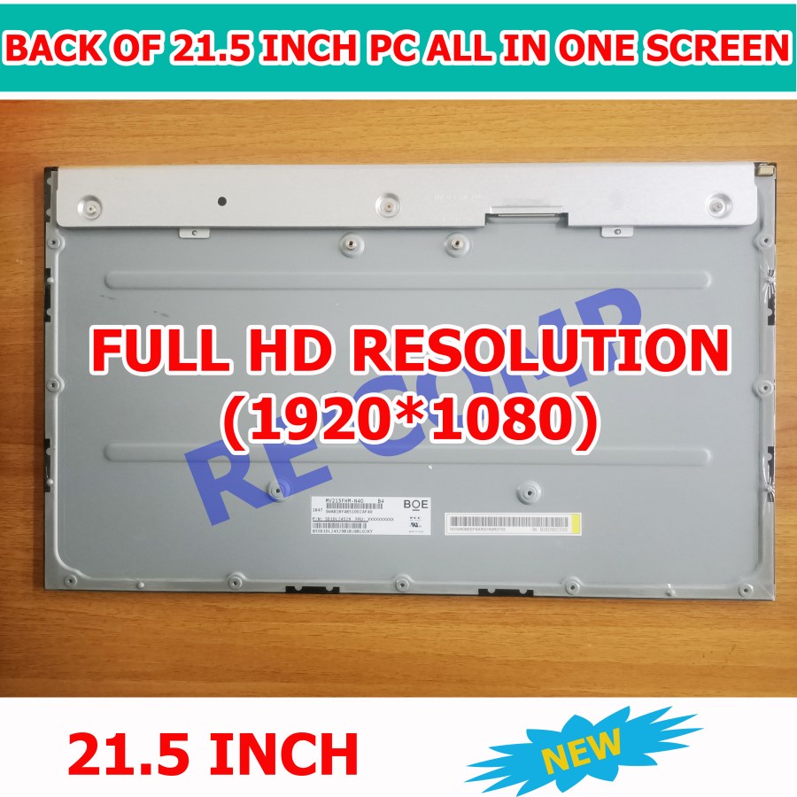Gintai Schermo LCD Display LED LVDS Cavo retroilluminazione Video per Lenovo Ideacentre AIO 520-22IKL F0D4, 520-22IKU 520-22IKL 520-22AS F0D5, 520 -22AST F0D6 DC02002U000 00XL333