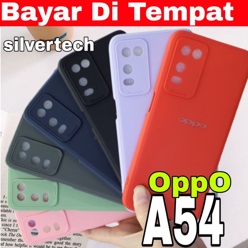 Kesing Oppo A54 Silikon OPPO A54 Softcase Oppo A54 Kondom Hp OPPO A54