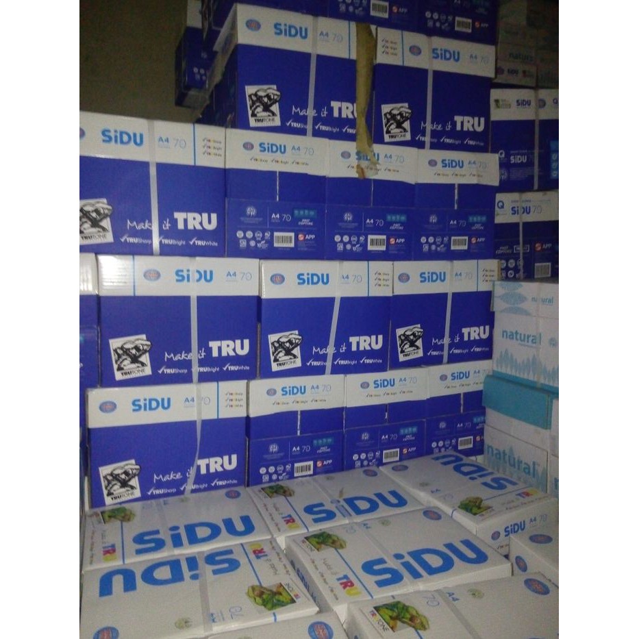 

Free Ongkir HVS sinar dunia sidu A4 70 gr Original