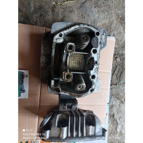 KOP/SILINDER KOP/KUBAH KOP SET ISI KLEP SAJA ORI COPOTAN GL SERIES/GL100 SERIES
