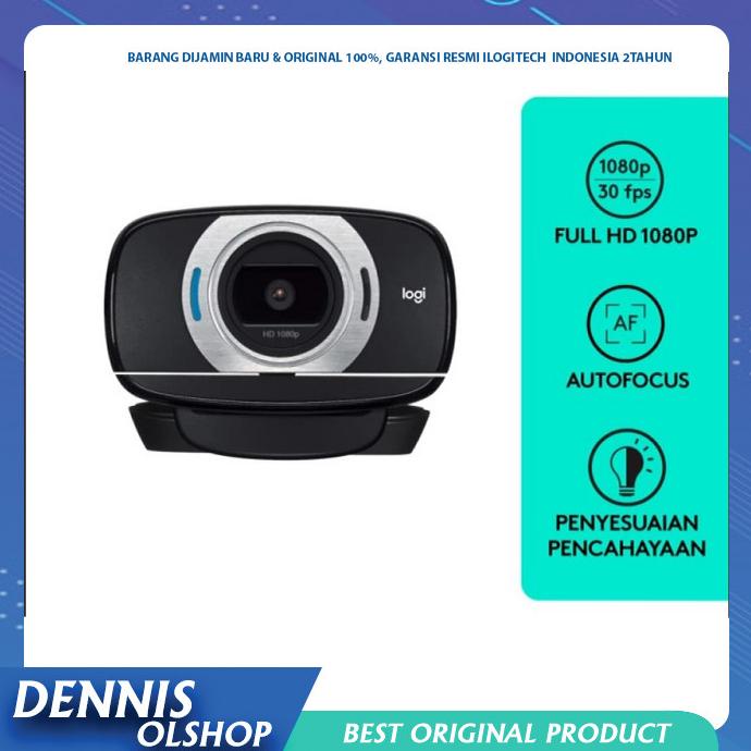Webcam Logitech C615 Web Cam C-615 1080HD with Autofocus Garansi Resmi