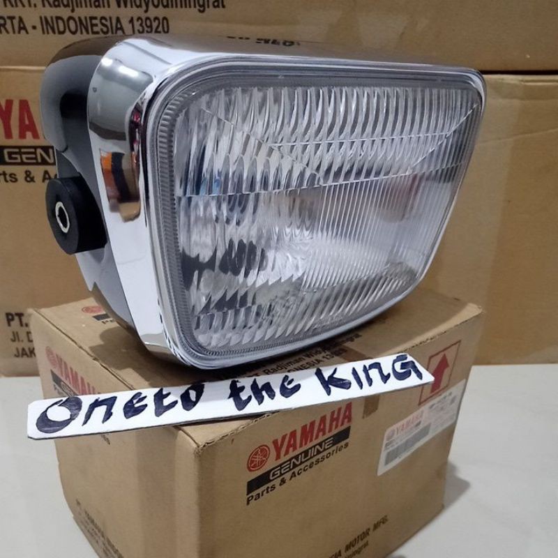 Reflektor lampu depan oval RX king Rxking new 2002 2003 2004 2005 original yamaha