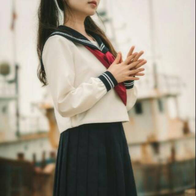 Seifuku (Ky017) High Quality -Japan Korean uniform cosplay photoshot seragam sekolah Jepang