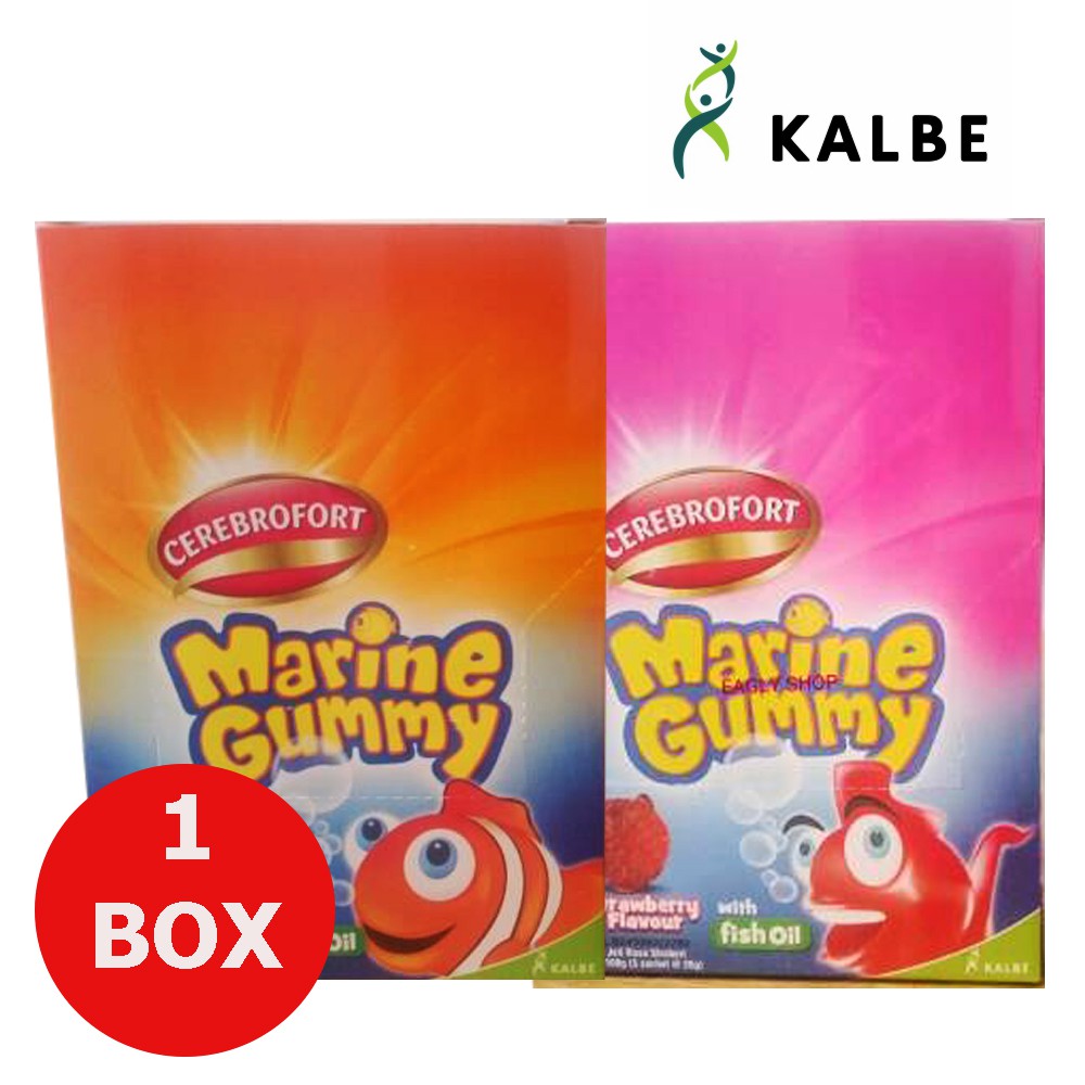 Cerebrofort Marine Gummy Sachet 1 Box 10 Sachet